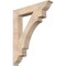 Ekena Millwork Merced Traditional Smooth Bracket, Douglas Fir, 5 1/2"W x 36"D x 44"H BKT06X36X44MRC01SDF - alternate 1